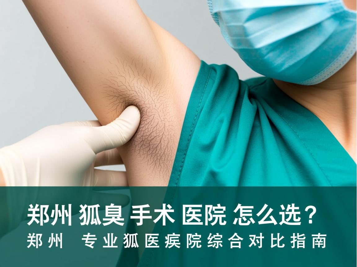 郑州狐臭手术医院怎么选？郑州专业狐臭医院综合对比指南