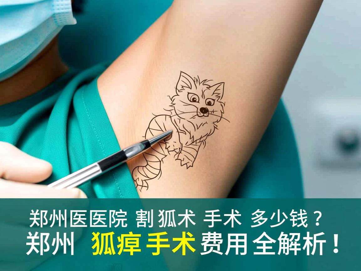 郑州医院割狐臭手术多少钱？郑州狐臭手术费用全解析！