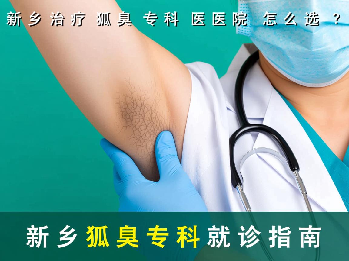 新乡治疗狐臭专科医院怎么选？新乡狐臭专科就诊指南