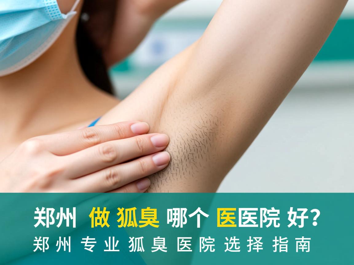 郑州做狐臭哪个医院好？郑州专业狐臭医院选择指南