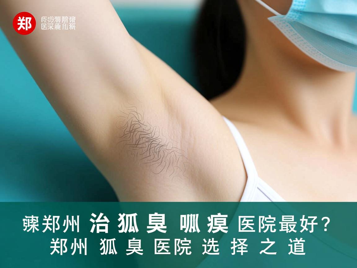 郑州治狐臭哪家医院最好？深度解析郑州狐臭医院的选择之道