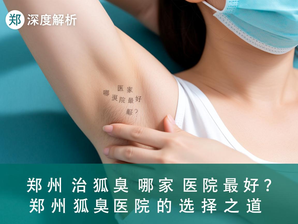郑州治狐臭哪家医院最好？深度解析郑州狐臭医院的选择之道
