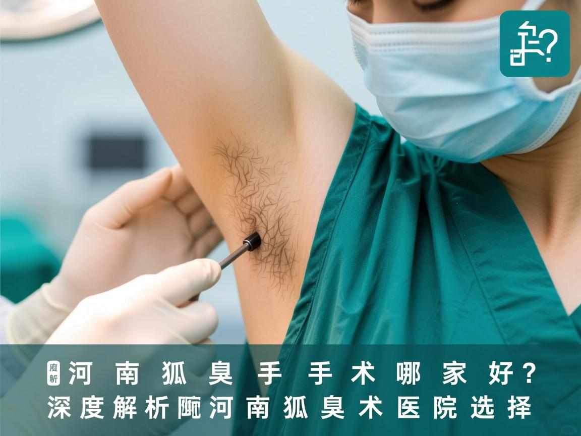 河南狐臭手术哪家好？深度解析河南狐臭手术医院选择