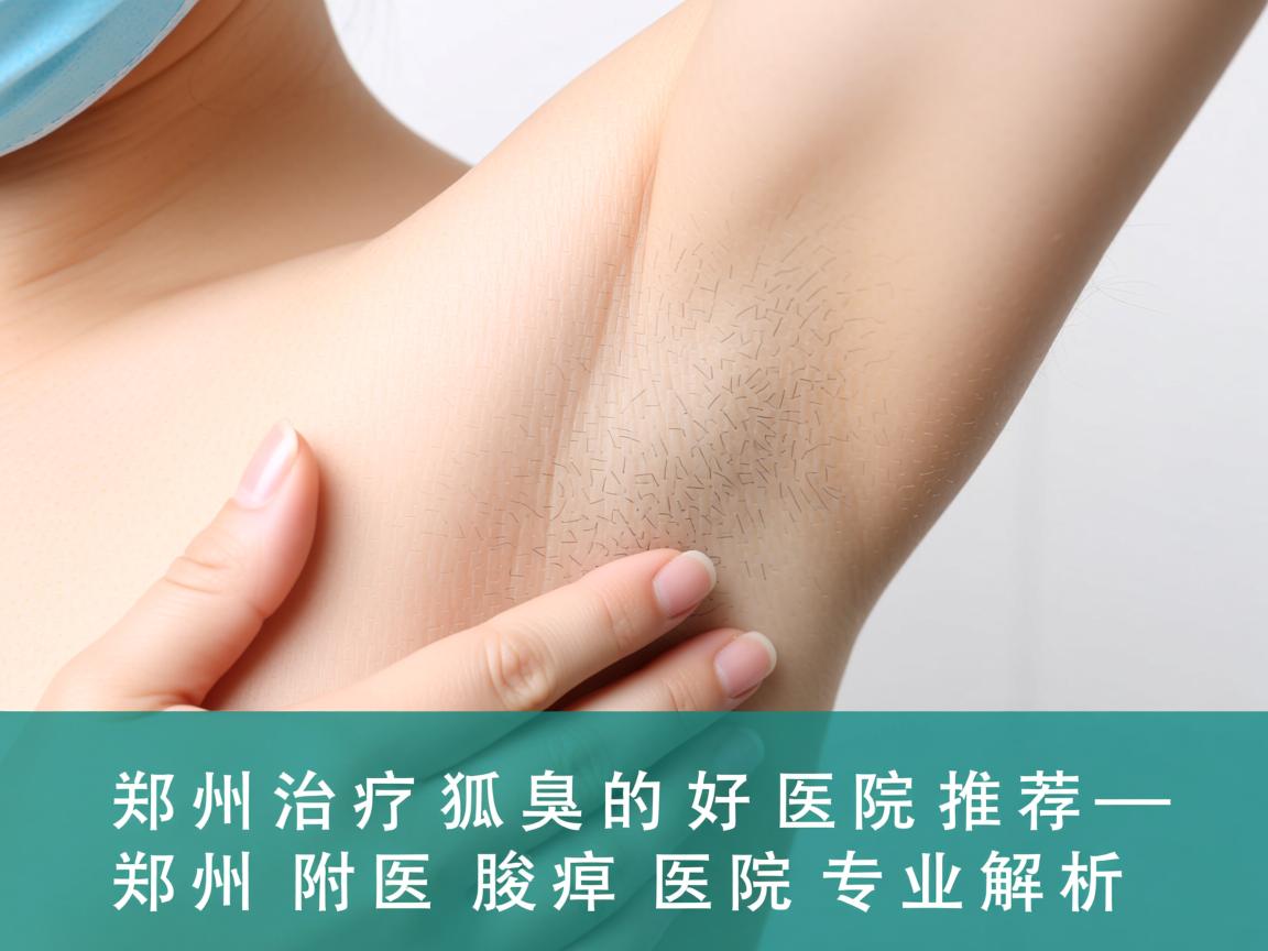 郑州治疗狐臭的好医院推荐—郑州附医腋臭医院专业解析
