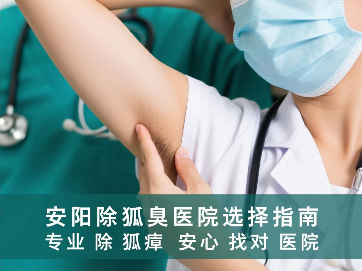 安阳除狐臭医院选择指南，专业除狐臭，安心找对医院