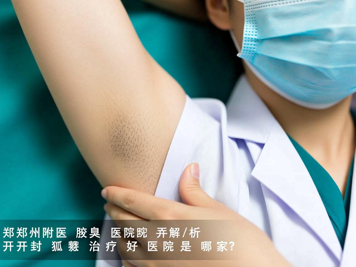 郑州附医腋臭医院解析，开封狐臭治疗好医院是哪家？