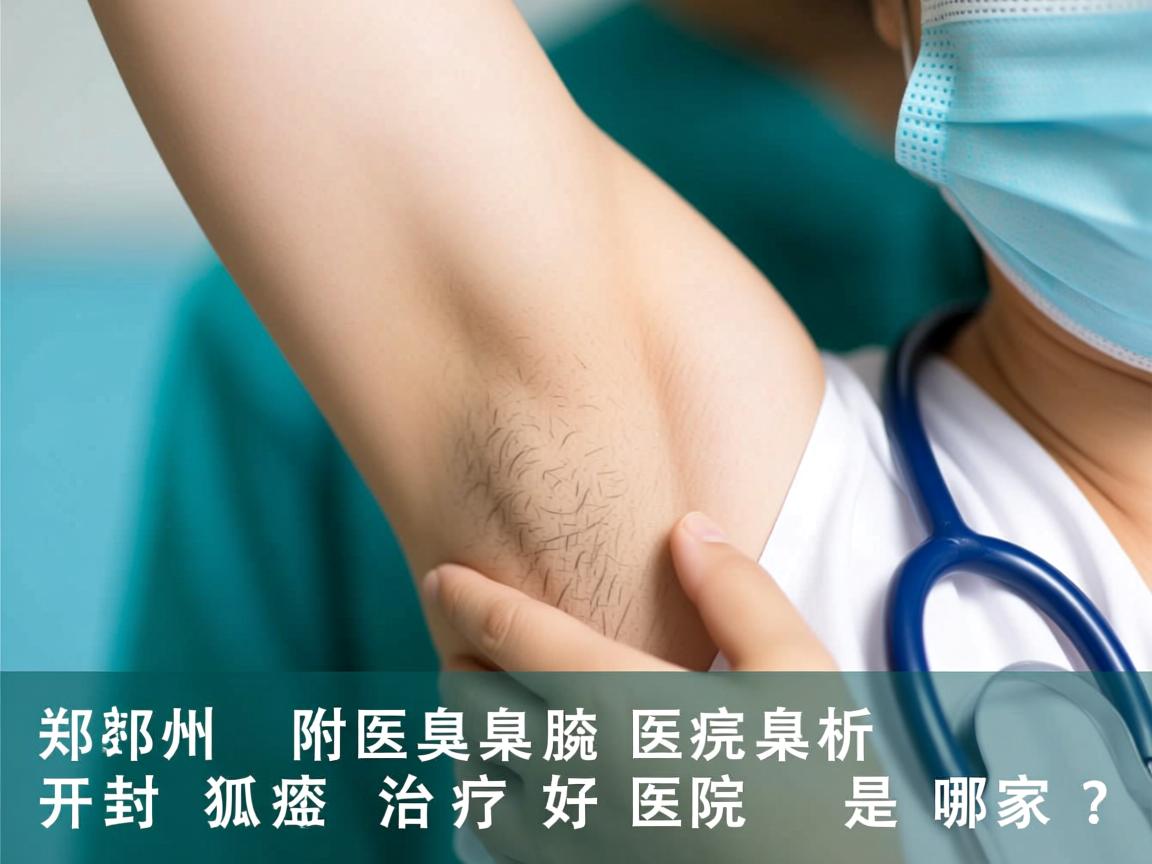 郑州附医腋臭医院解析，开封狐臭治疗好医院是哪家？