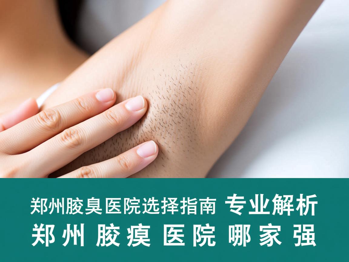 郑州腋臭医院选择指南，专业解析郑州腋臭医院哪家强