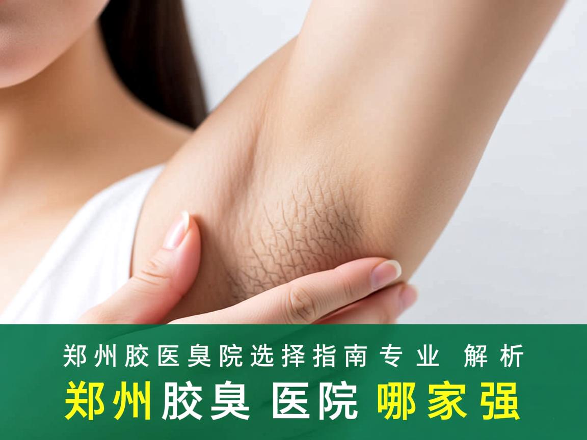 郑州腋臭医院选择指南，专业解析郑州腋臭医院哪家强
