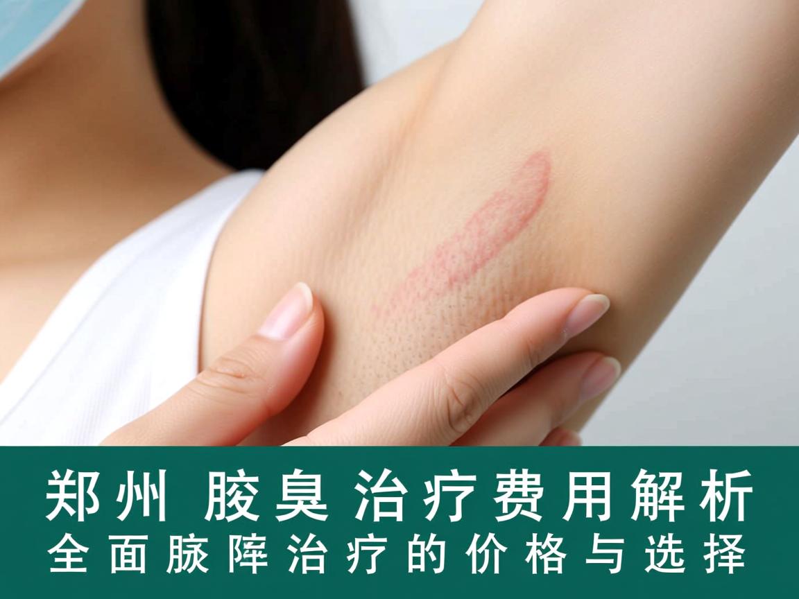 郑州腋臭治疗费用解析，全面了解腋臭治疗的价格与选择