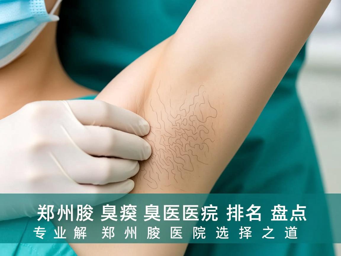郑州腋臭医院排名盘点，专业解析郑州腋臭医院的选择之道