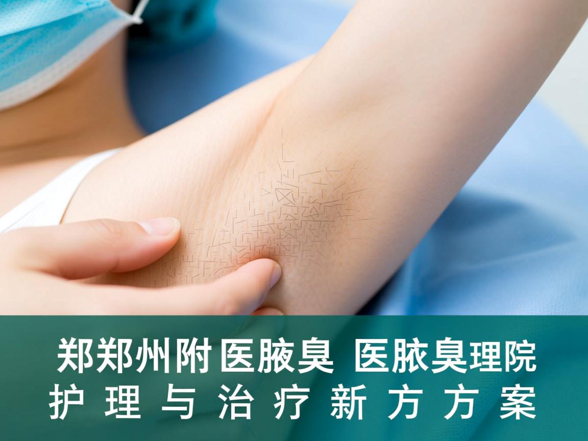 郑州附医腋臭医院解析腋臭治疗，专业医疗护理与腋臭治疗新方案