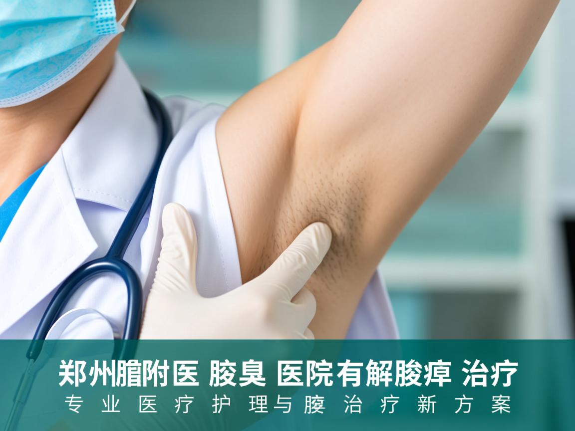 郑州附医腋臭医院解析腋臭治疗，专业医疗护理与腋臭治疗新方案