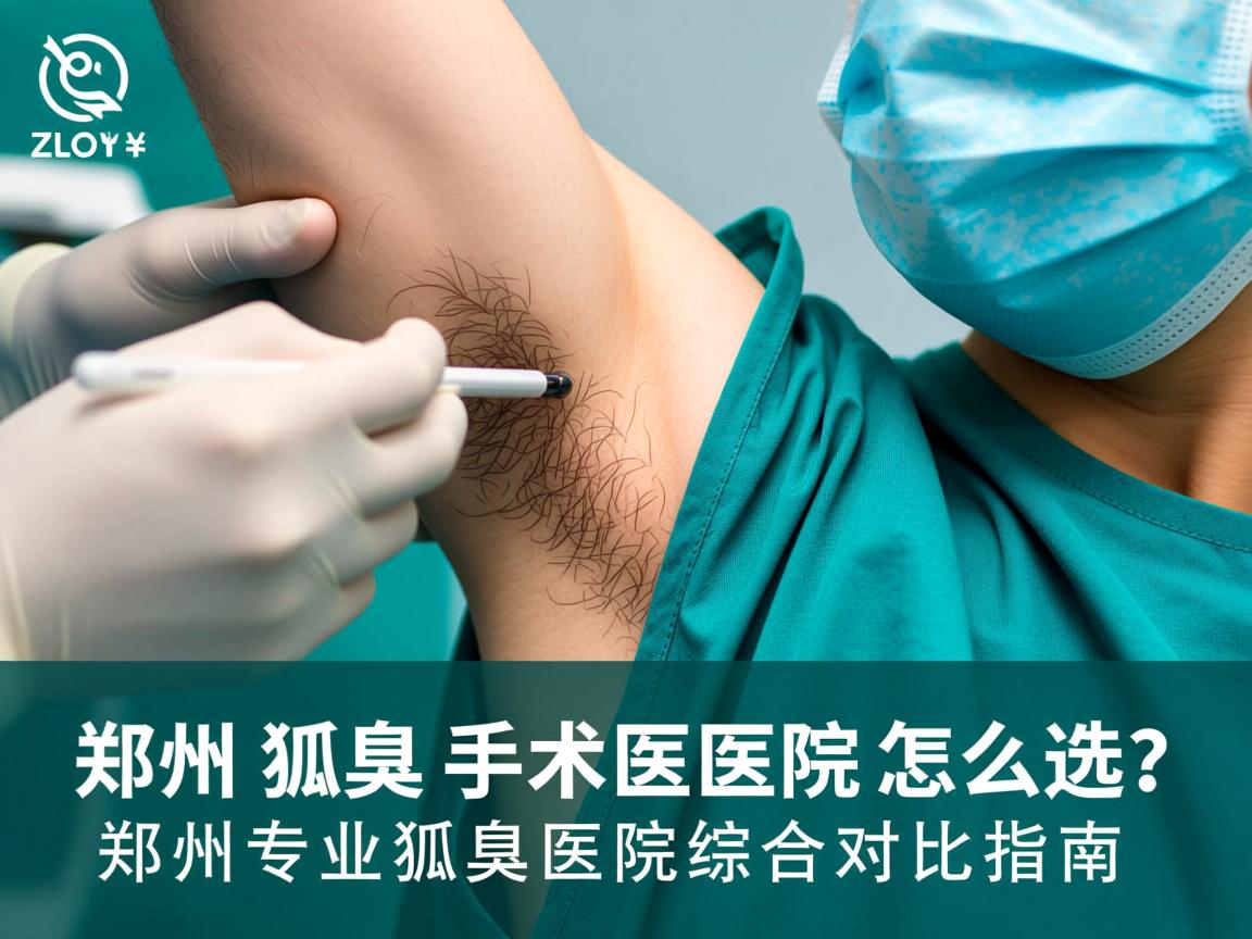 郑州狐臭手术医院怎么选？郑州专业狐臭医院综合对比指南