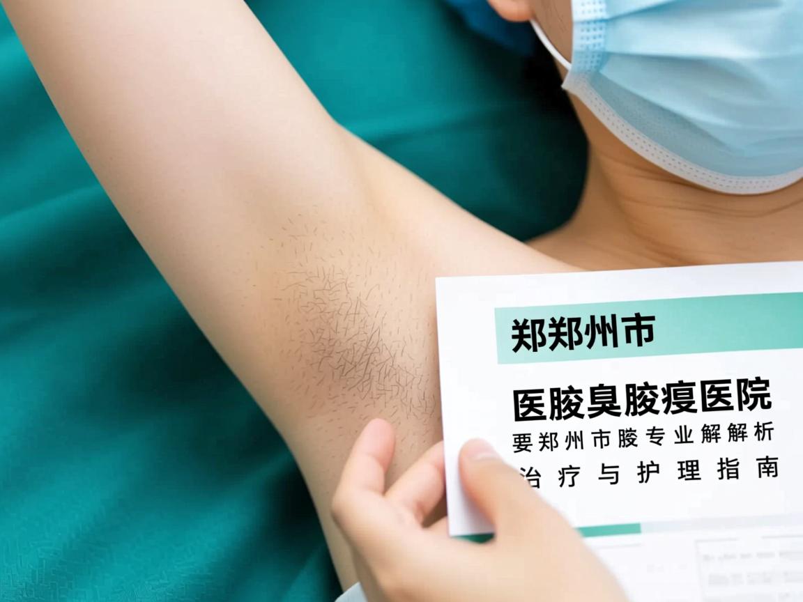 郑州市腋臭医院专业解析，郑州市腋臭医院的治疗与护理指南
