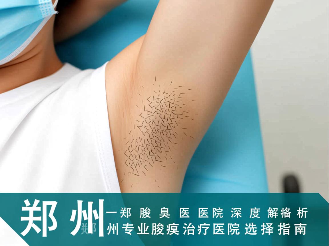 郑州腋臭医院深度解析，郑州专业腋臭治疗医院的选择指南