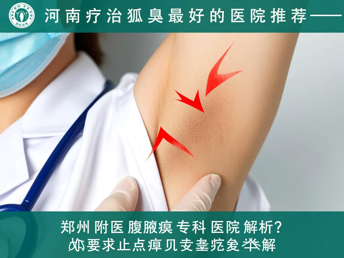 河南治疗狐臭最好的医院推荐—郑州附医腋臭专科医院解析