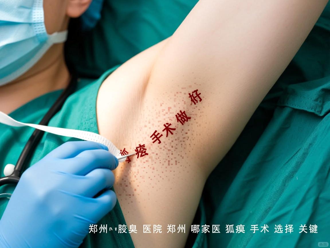 郑州附医腋臭医院解析，郑州哪家医院狐臭手术做得好，深度对比狐臭手术选择关键