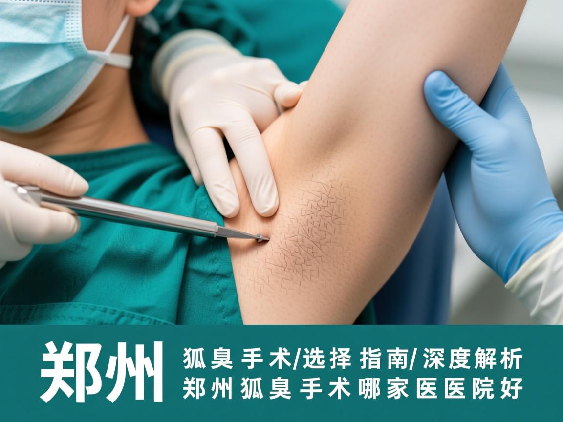 郑州狐臭手术选择指南，深度解析郑州狐臭手术哪家医院好