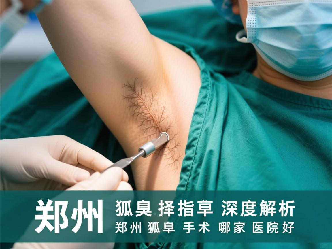 郑州狐臭手术选择指南，深度解析郑州狐臭手术哪家医院好