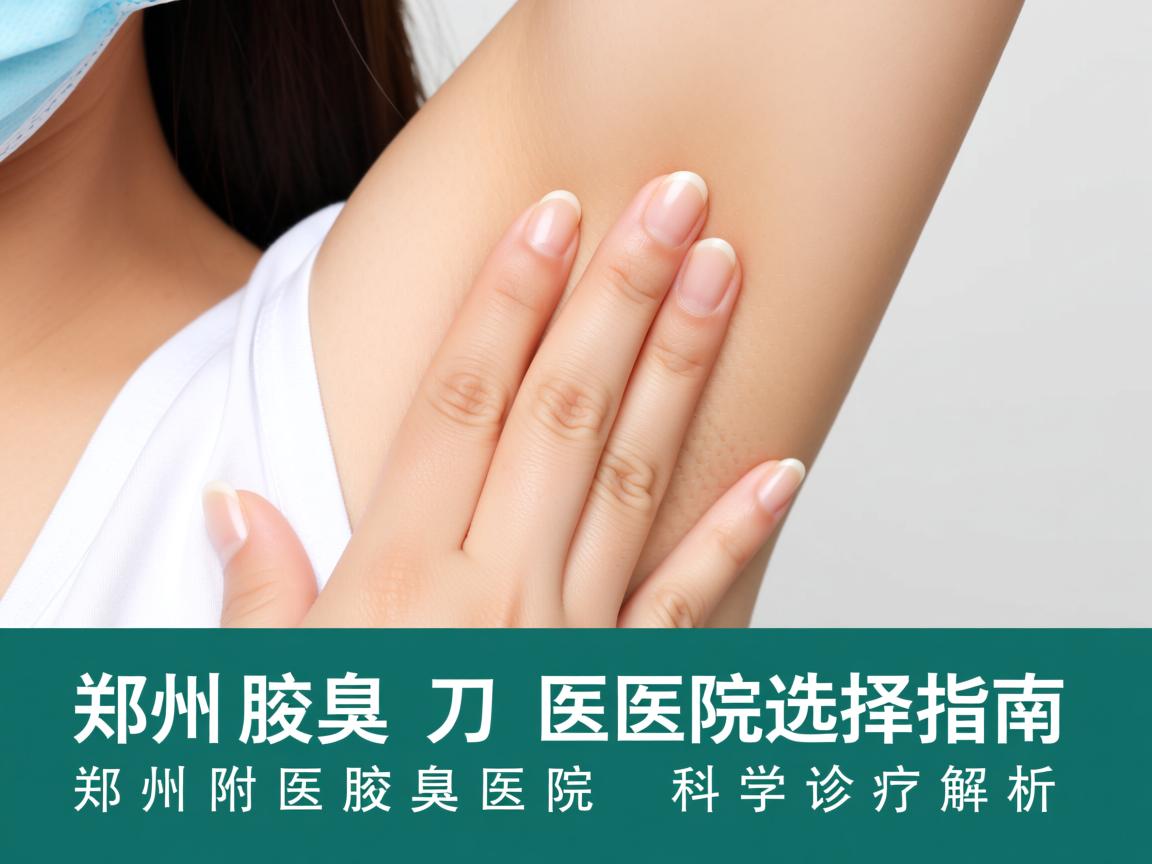 在郑州腋臭开刀医院选择指南，郑州附医腋臭医院的科学诊疗解析