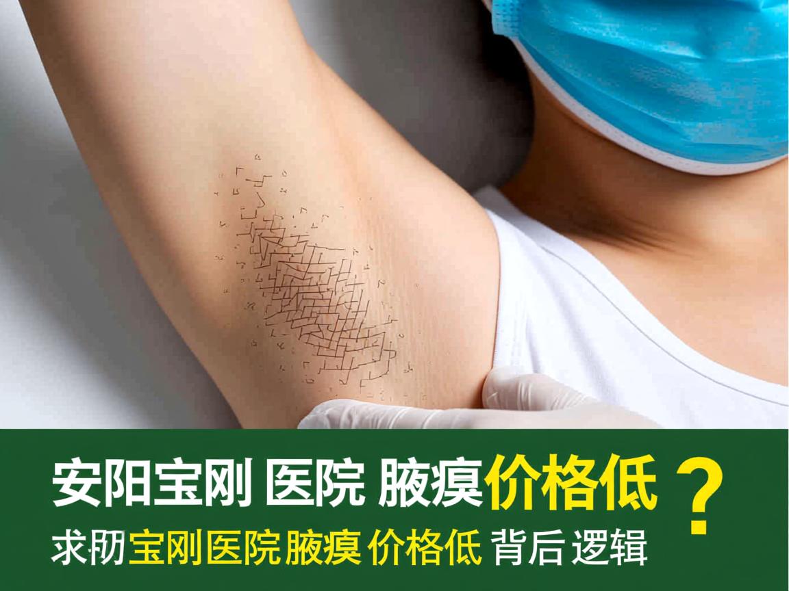 安阳宝刚医院腋臭价格低？分析安阳宝刚医院腋臭价格低的背后逻辑