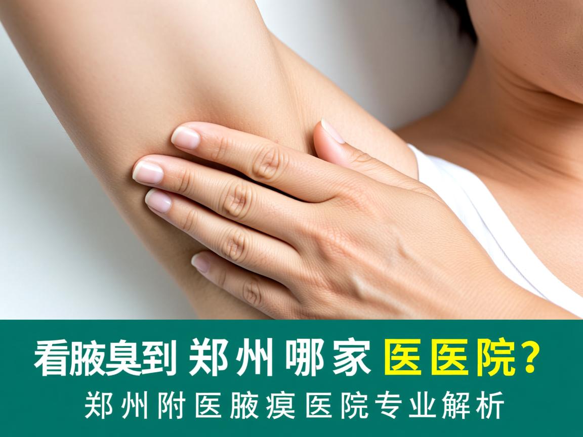 看腋臭到郑州哪家医院？郑州附医腋臭医院专业解析