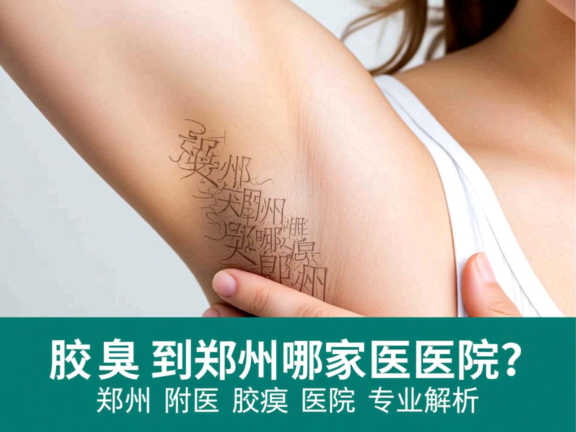 看腋臭到郑州哪家医院？郑州附医腋臭医院专业解析