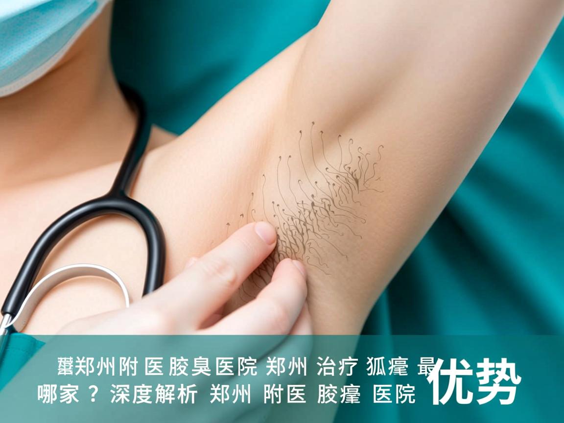 郑州附医腋臭医院，郑州治疗狐臭最好院哪家？深度解析郑州附医腋臭医院优势