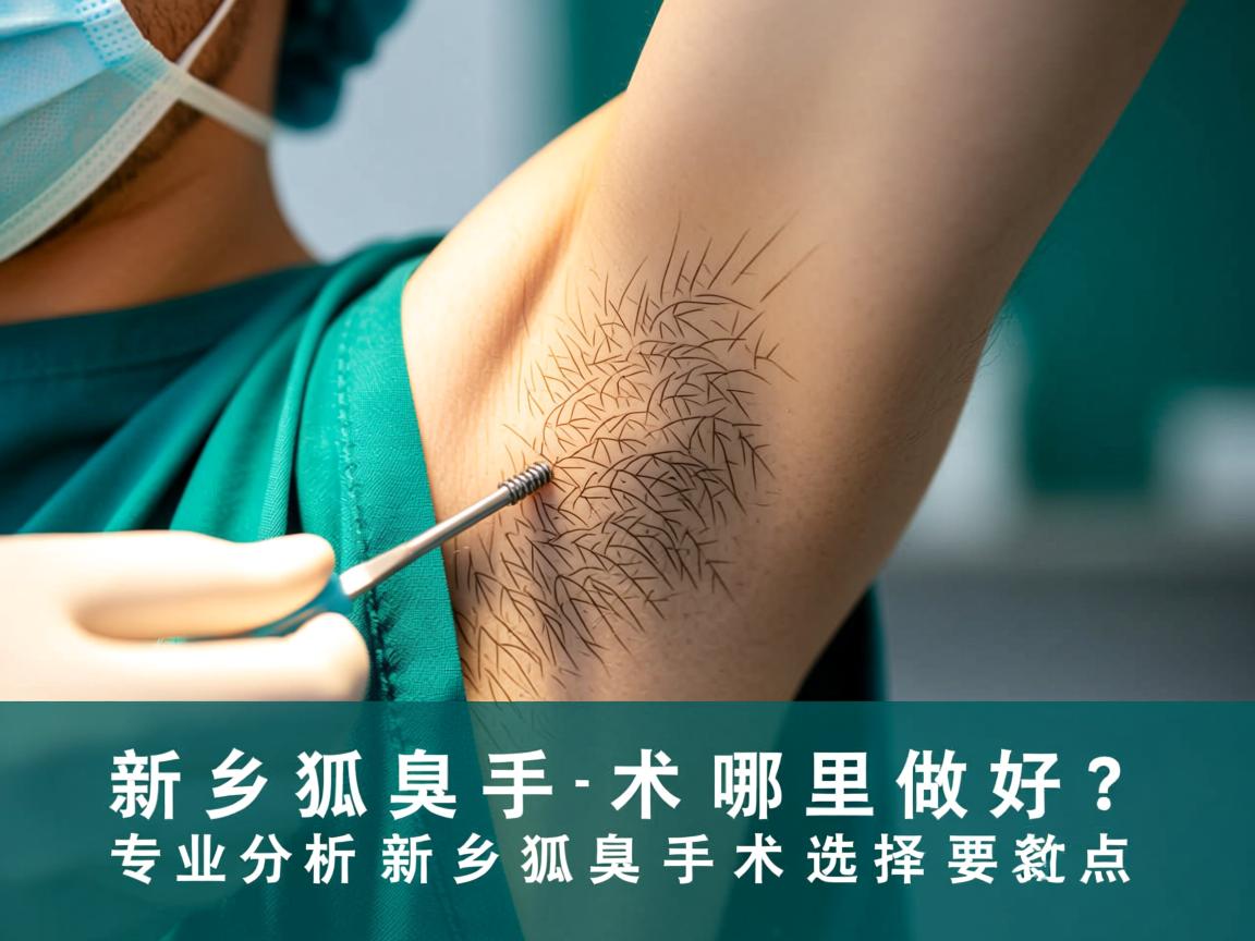 新乡狐臭手术哪里做好？专业分析新乡狐臭手术选择要点