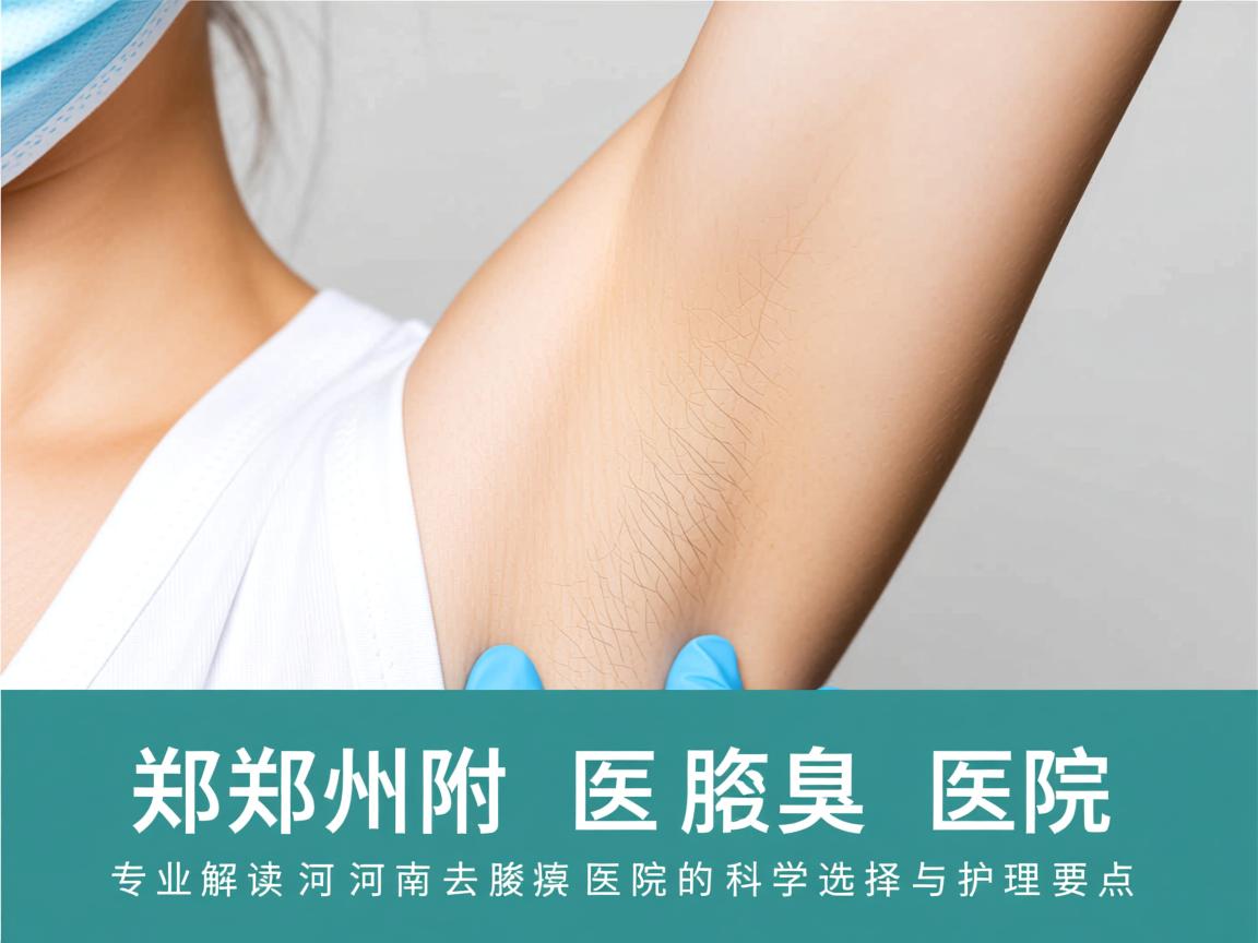 郑州附医腋臭医院，专业解读河南去腋臭医院的科学选择与护理要点