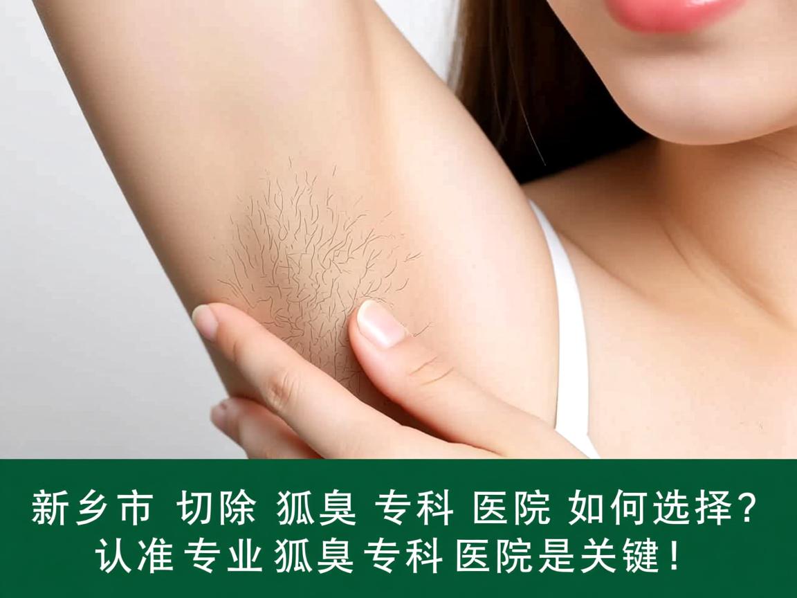 新乡市切除狐臭专科医院如何选择？认准专业狐臭专科医院是关键！