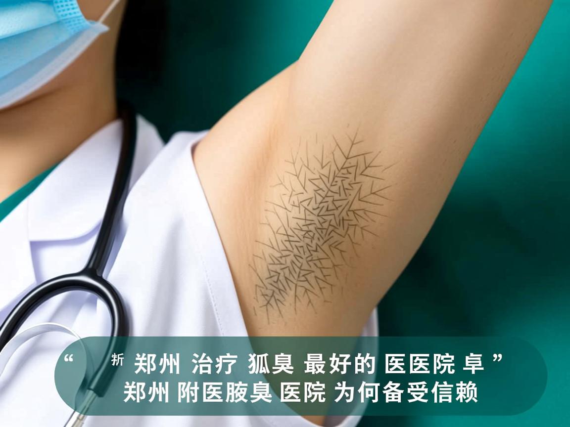 深度解析郑州治疗狐臭最好的医院，郑州附医腋臭医院为何备受信赖