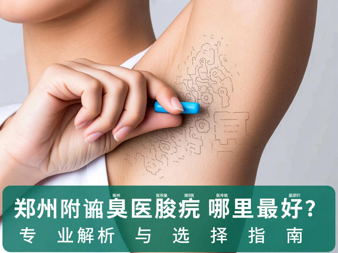 郑州腋臭医院哪里最好？郑州附医腋臭医院专业解析与选择指南