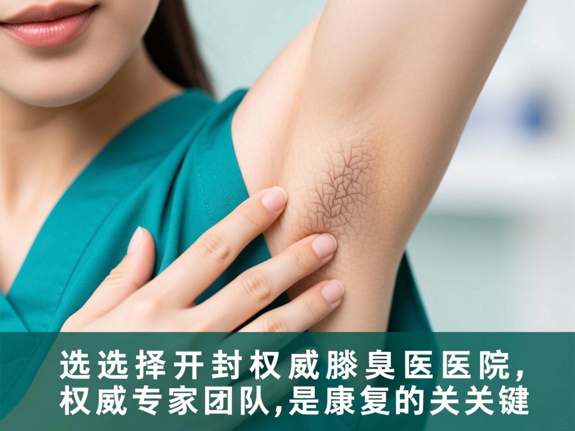 选择开封权威腋臭医院，权威专家团队是康复的关键