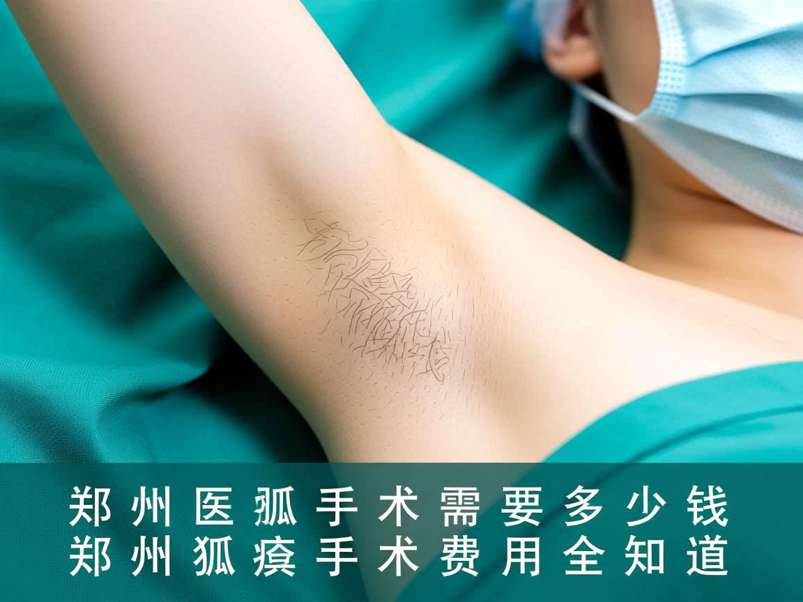郑州附医腋臭医院解析，郑州狐臭手术需要多少钱，郑州狐臭手术费用全知道