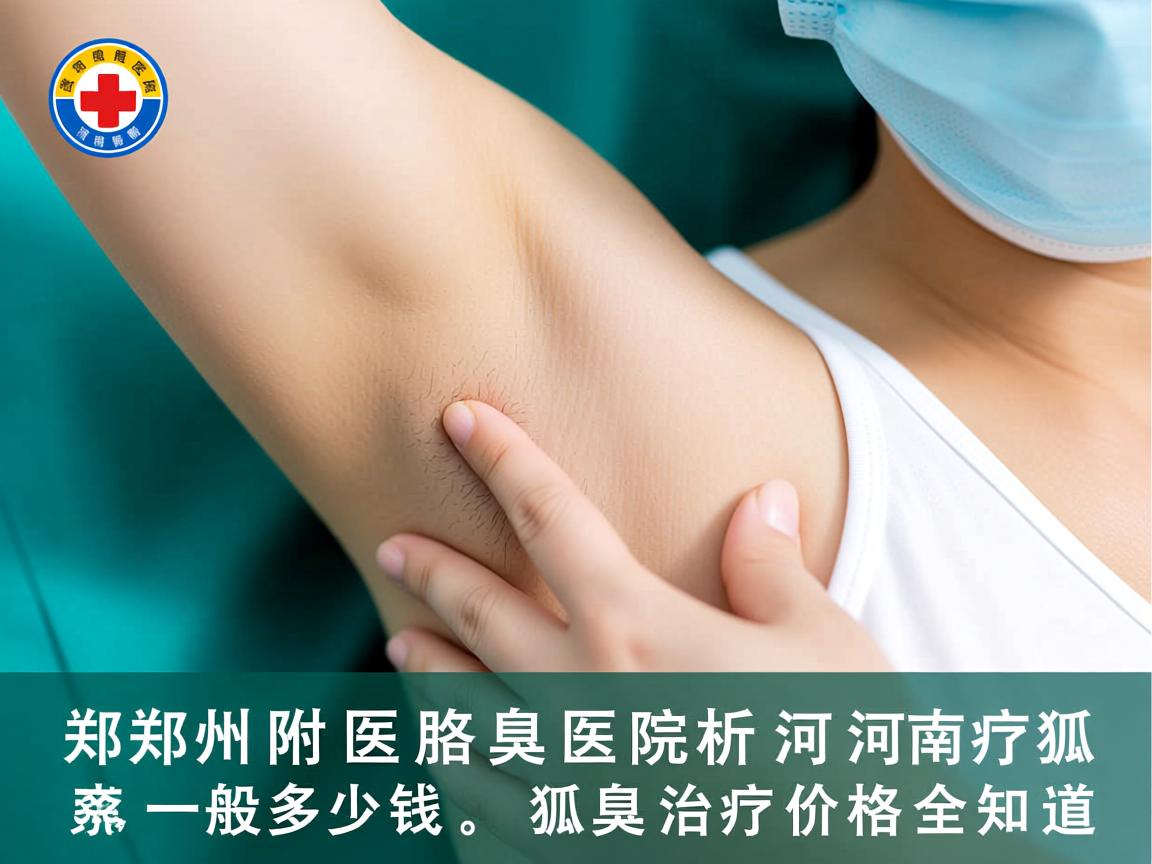 郑州附医腋臭医院解析，河南治疗狐臭一般多少钱，狐臭治疗价格全知道
