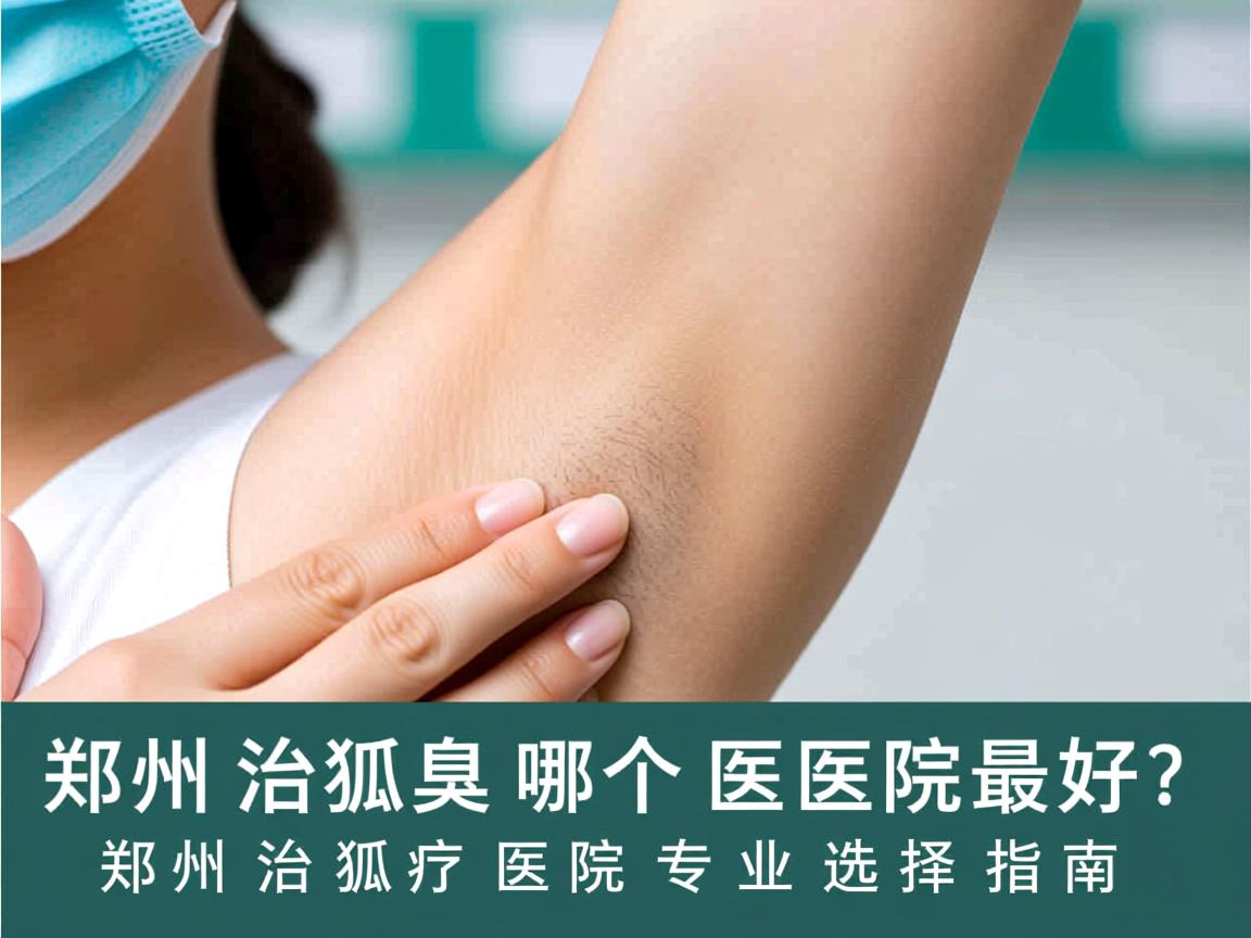 郑州治狐臭哪个医院最好？郑州治狐臭医院的专业选择指南