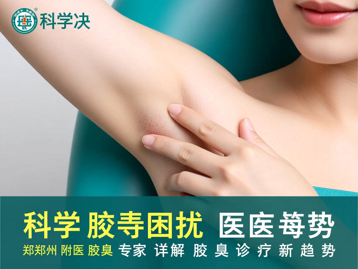 科学解决腋臭困扰，郑州附医腋臭医院专家详解腋臭诊疗新趋势