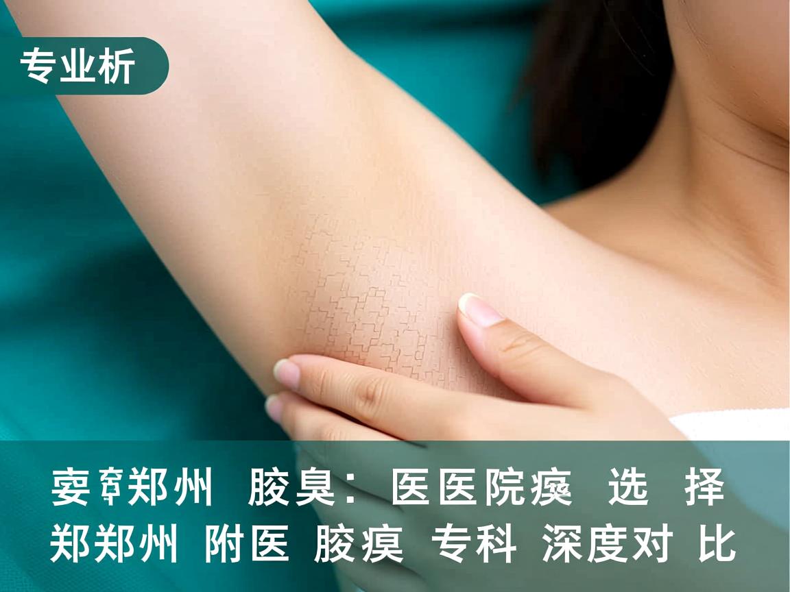 专业解析郑州腋臭医院选择，郑州附医腋臭专科深度对比