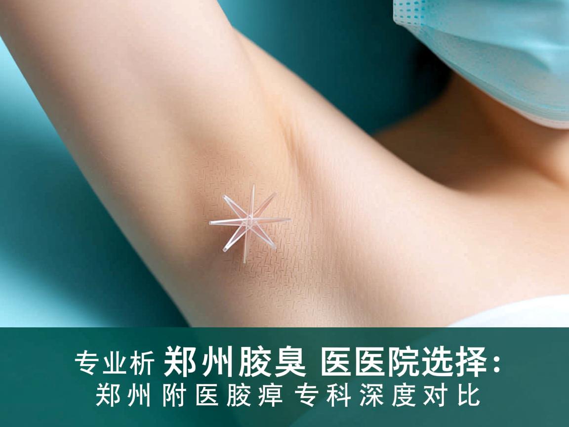 专业解析郑州腋臭医院选择，郑州附医腋臭专科深度对比