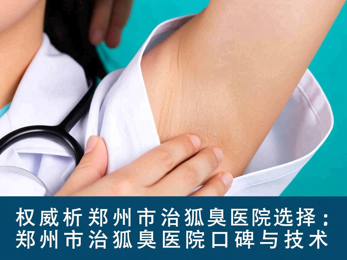 权威解析郑州市治狐臭医院选择，聚焦郑州市治狐臭医院口碑与技术