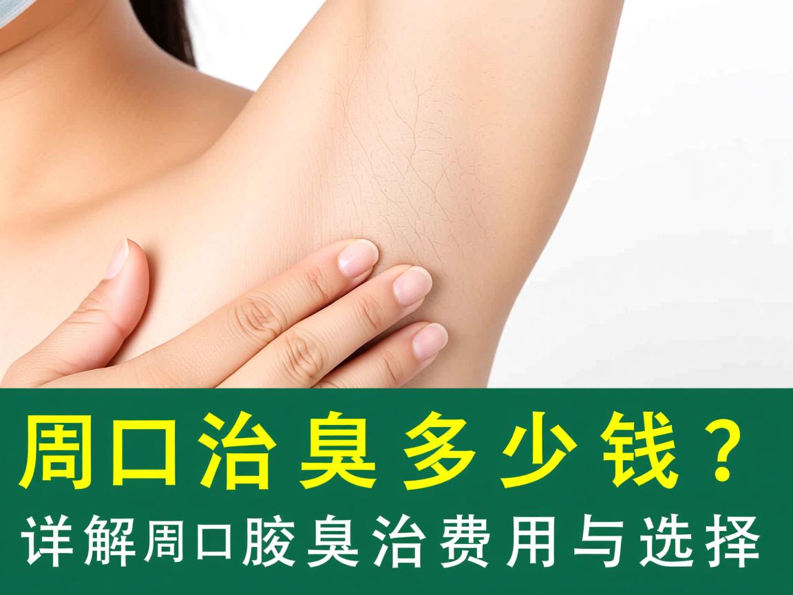 周口治腋臭多少钱？详解周口腋臭治疗的费用与选择