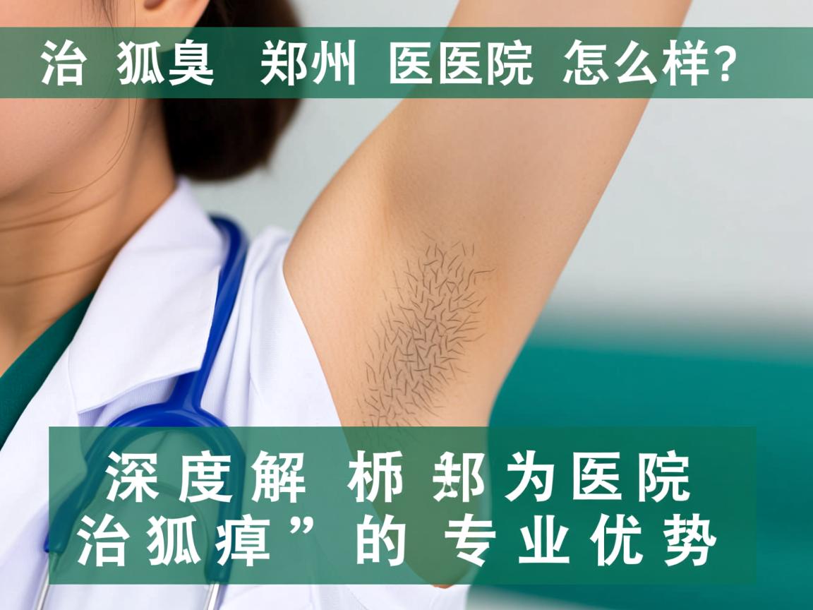 治狐臭郑州医院怎么样？深度解析郑州医院治狐臭的专业优势