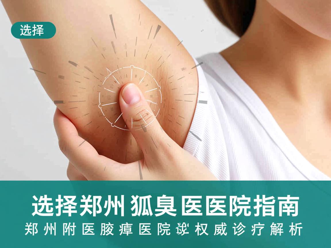 选择郑州狐臭医院指南，郑州附医腋臭医院的权威诊疗解析