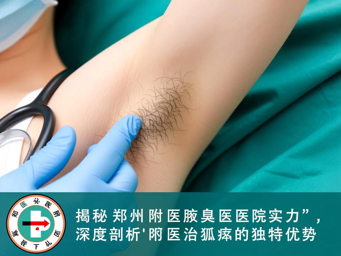 揭秘郑州附医腋臭医院实力，深度剖析郑州附医治狐臭的独特优势
