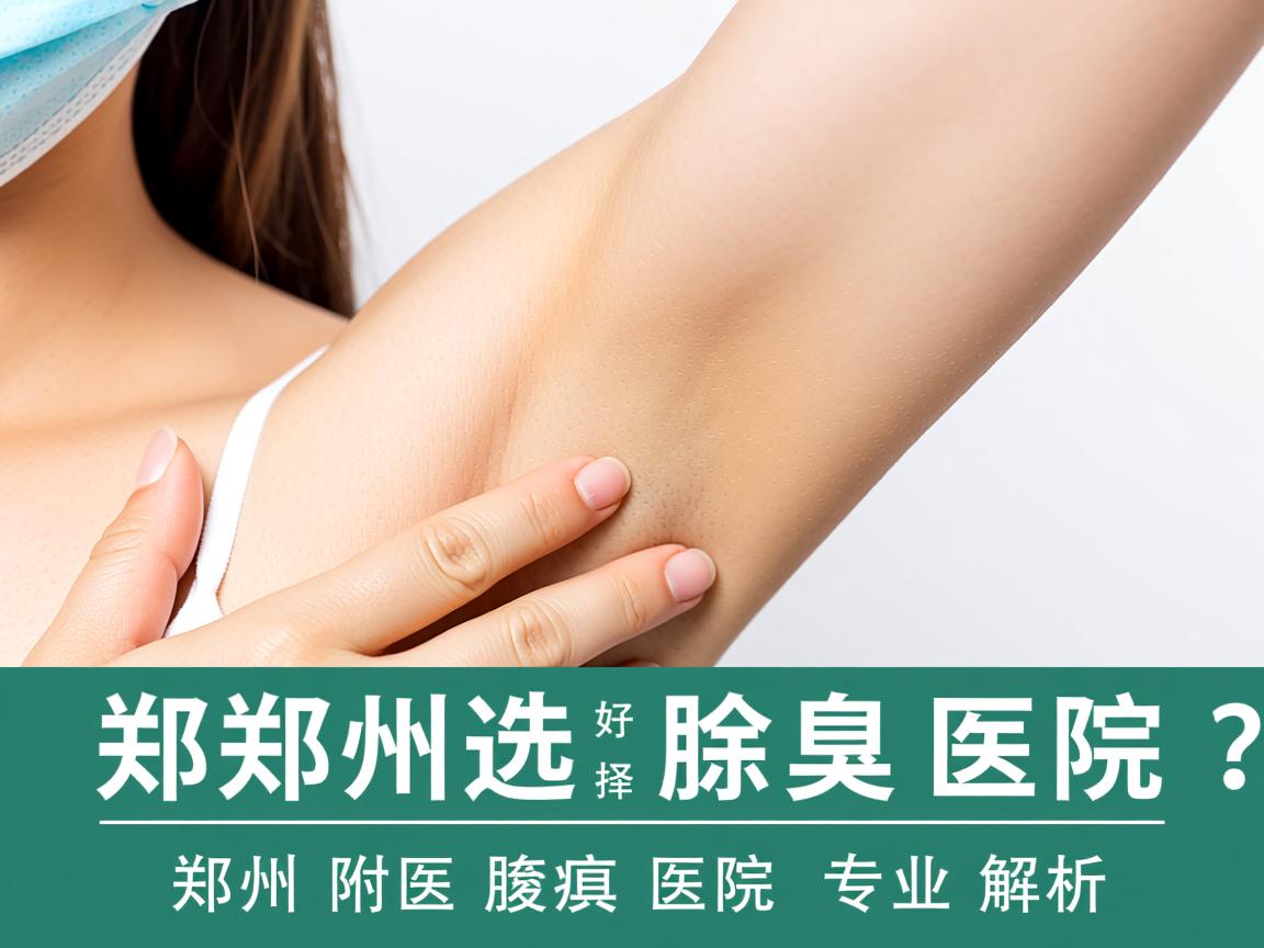 在郑州选择好的除腋臭医院？郑州附医腋臭医院专业解析