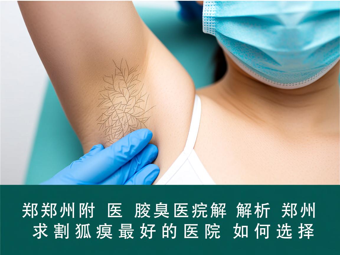 郑州附医腋臭医院解析，郑州割狐臭最好的医院如何选择