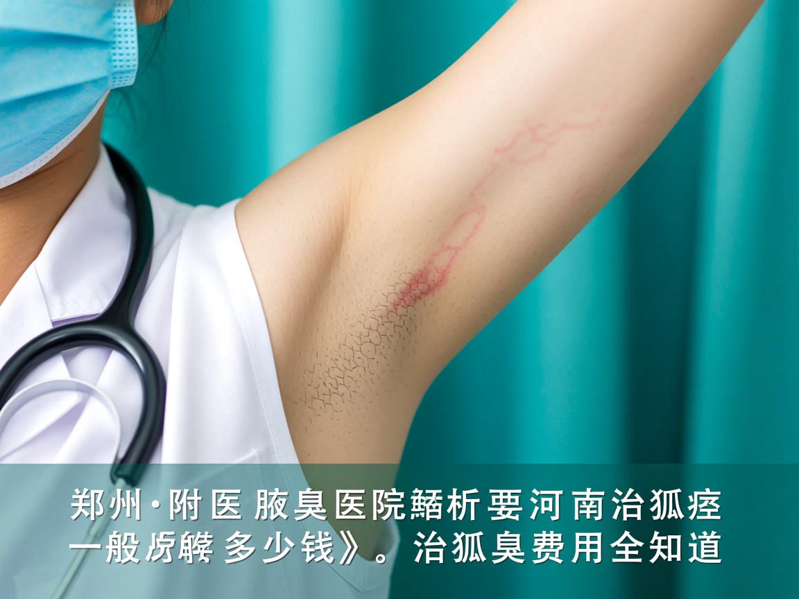 郑州附医腋臭医院解析，河南治狐臭一般多少钱，治狐臭费用全知道