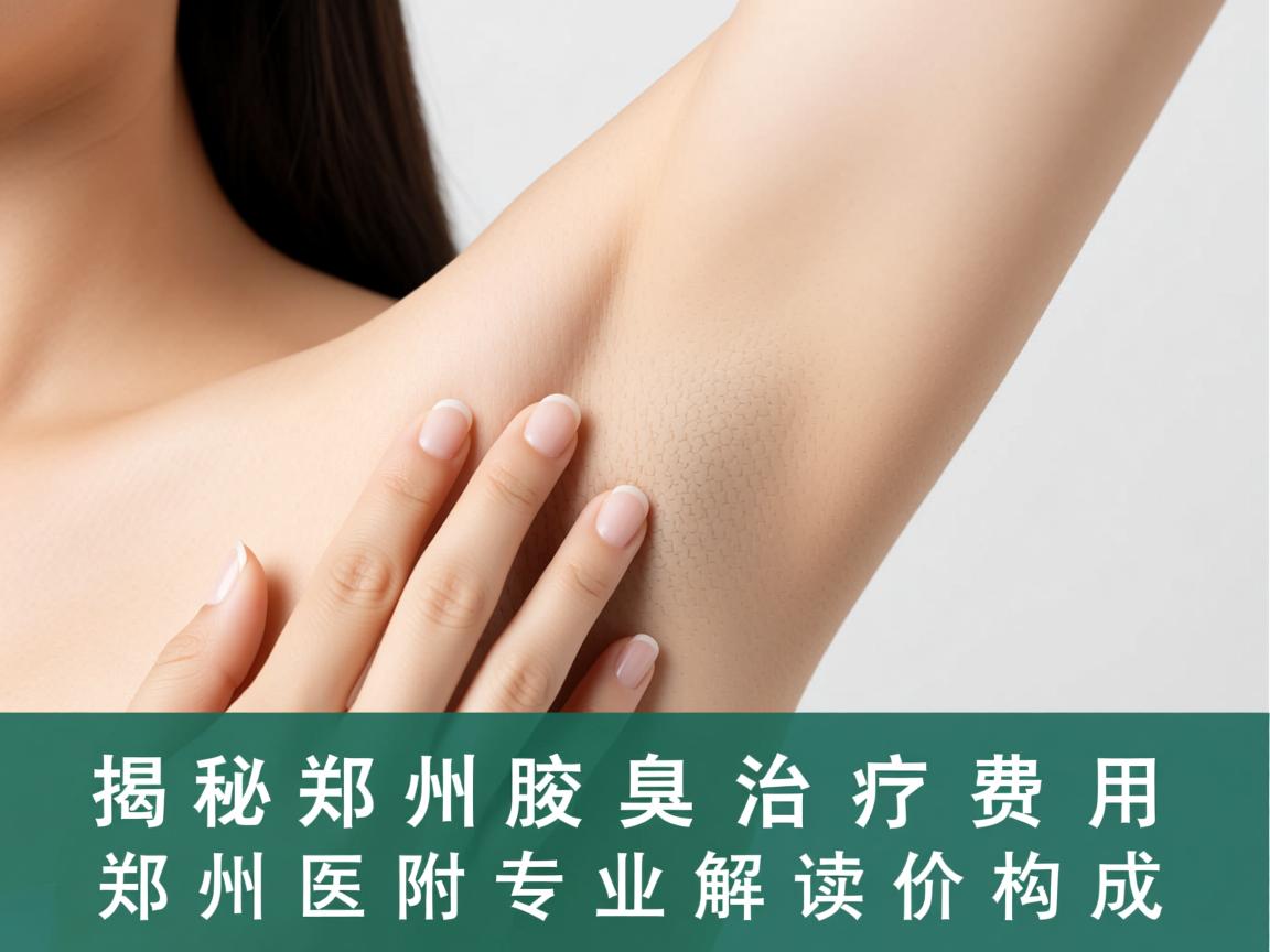 揭秘郑州腋臭治疗费用，郑州附医专业解读价格构成